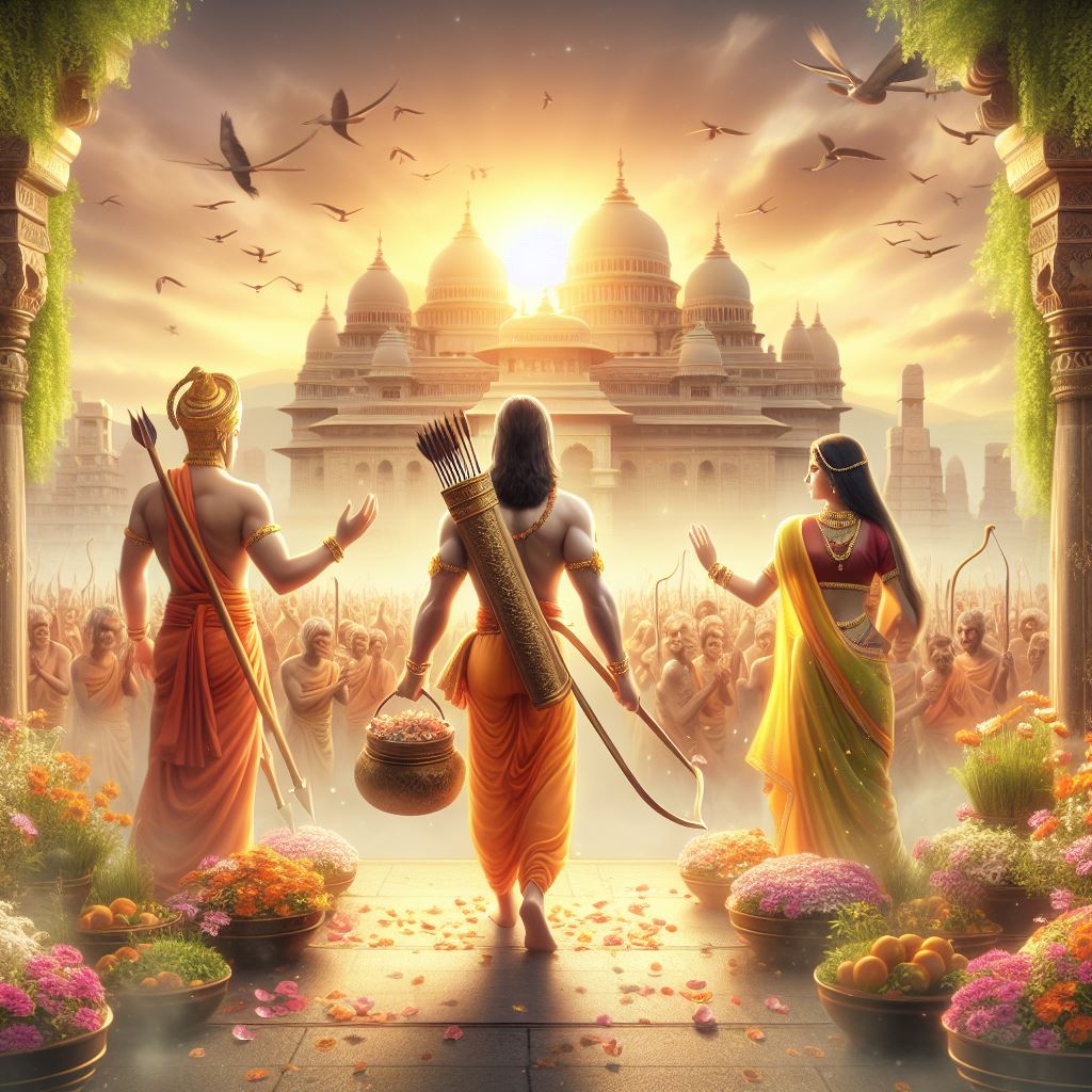 ram sita return to ayodhya images राम सीता रिटर्न टू अयोध्या इमेज