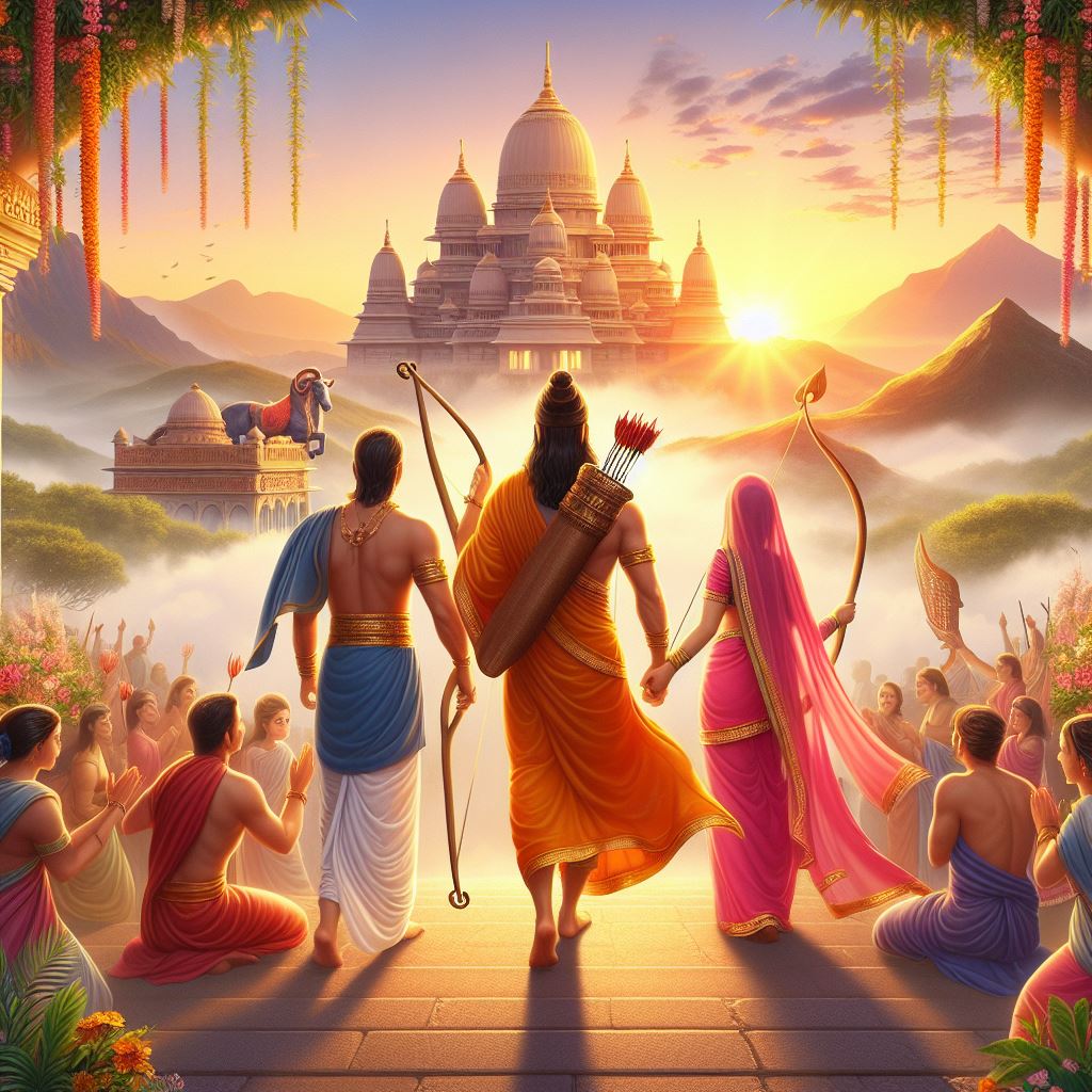 ram sita return to ayodhya images राम सीता रिटर्न टू अयोध्या इमेज