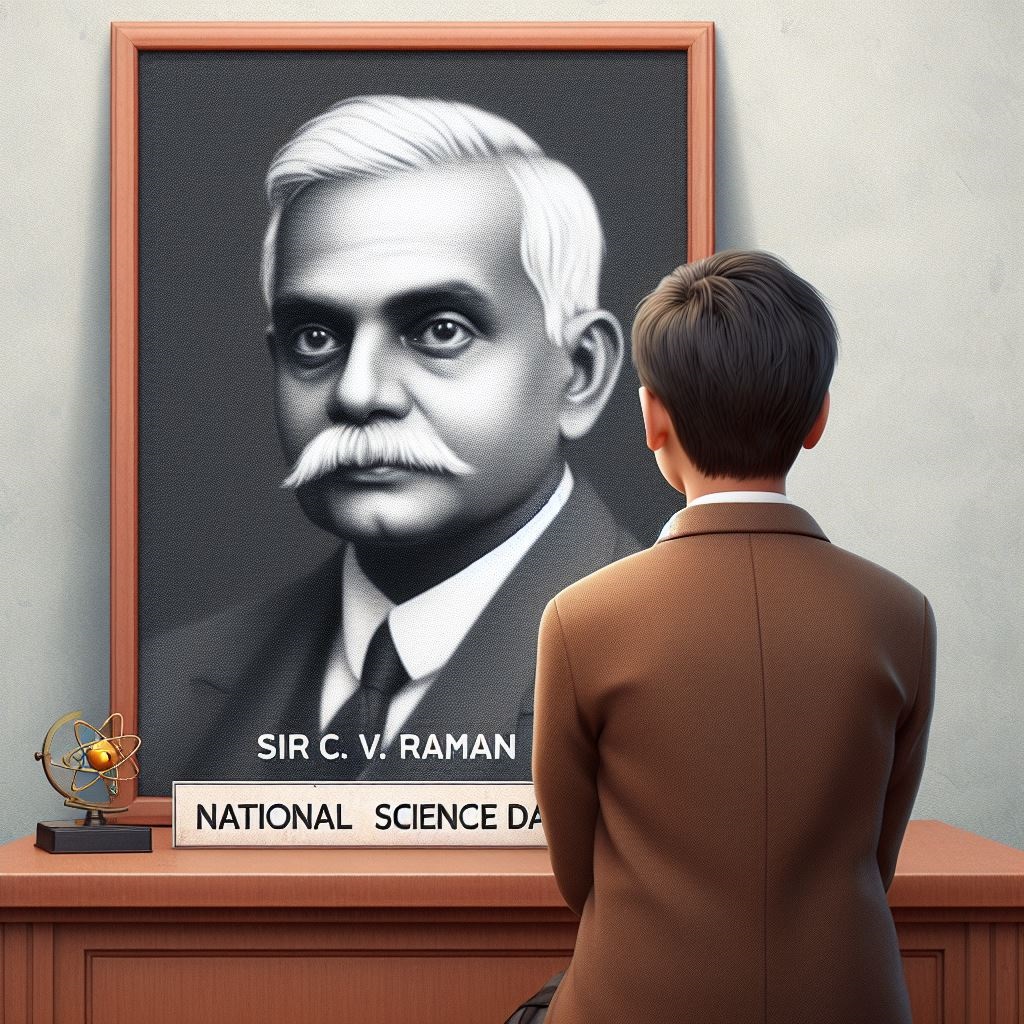 National Science Day ai photo editing . National Science Day ai images prompt