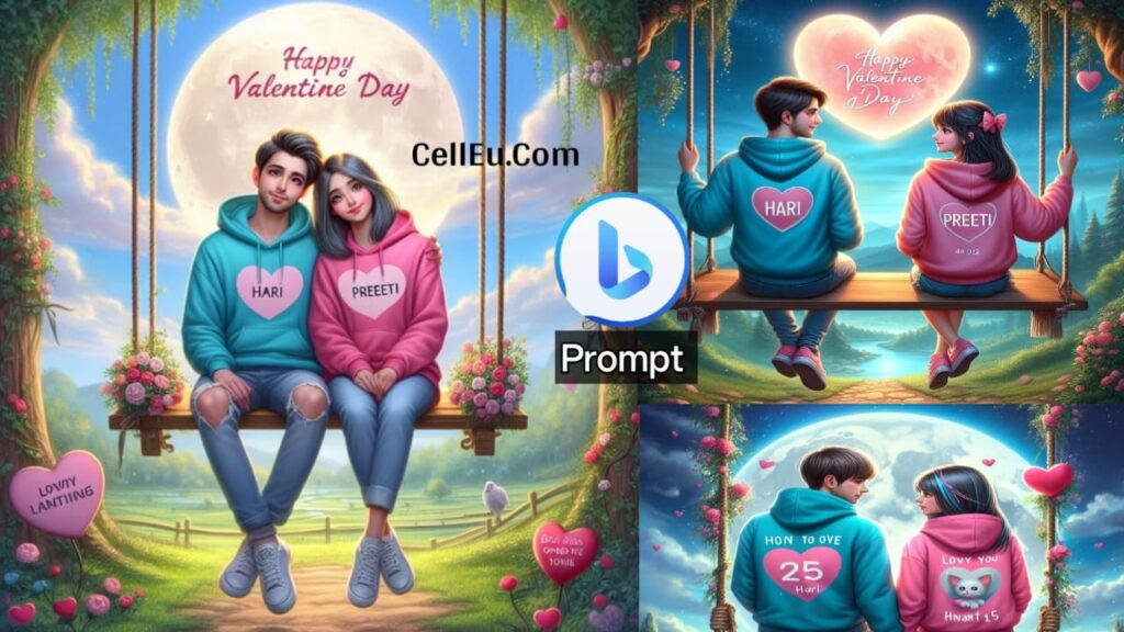 Happy Valentine Day ai 3d photo editing prompt 2024 . Happy Valentine Day bing images ai prompt