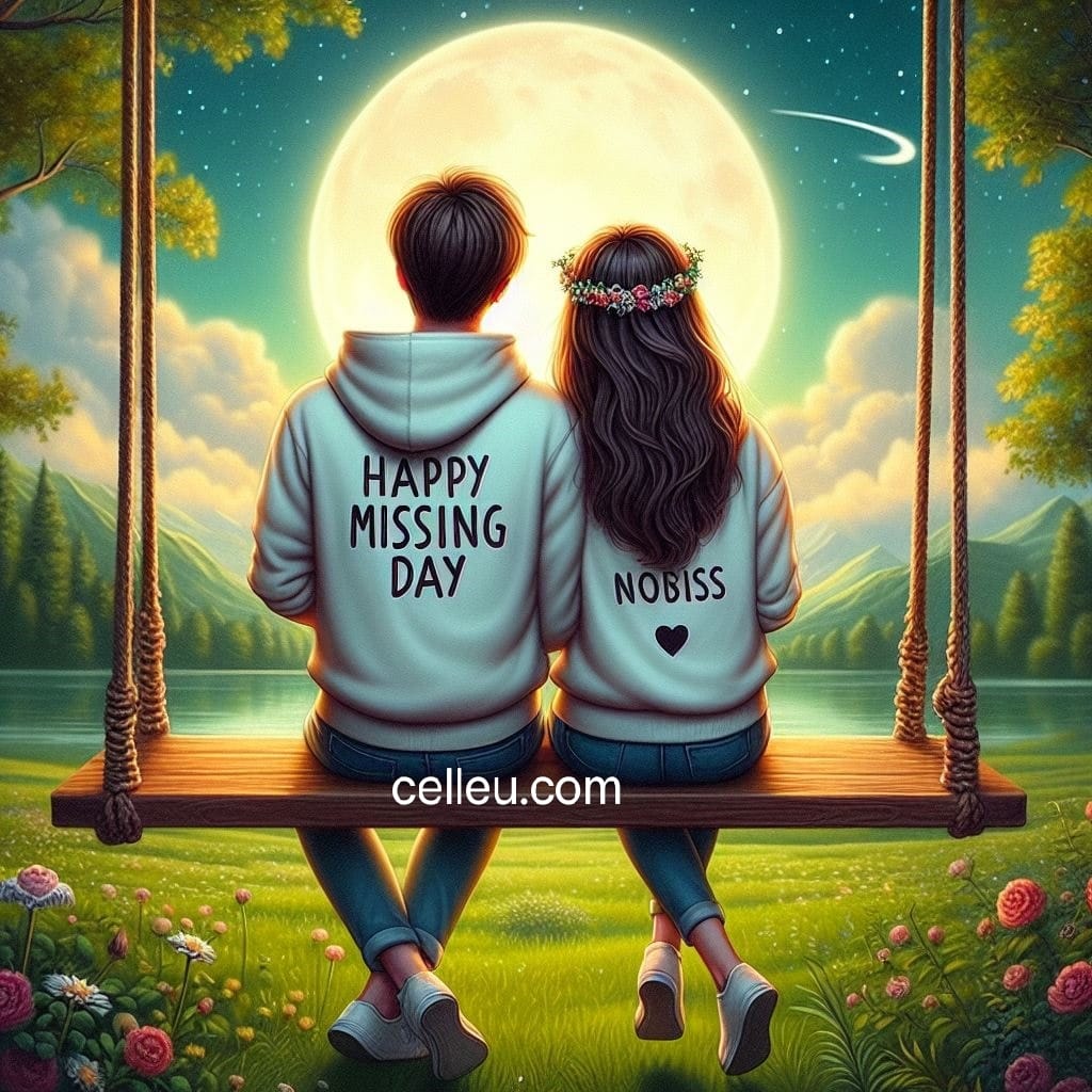 happy missing day ai 3D photo editing prompt 2024. Happy missing day 3d Ai images, pic, photo, dp