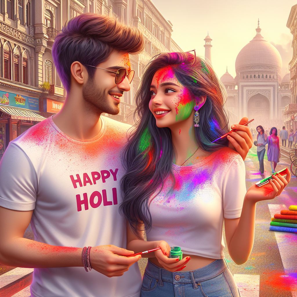 holi ai prompt download free for pc . Happy holi T-Shirt Name ai Photo Editing Bing image generator prompt download free