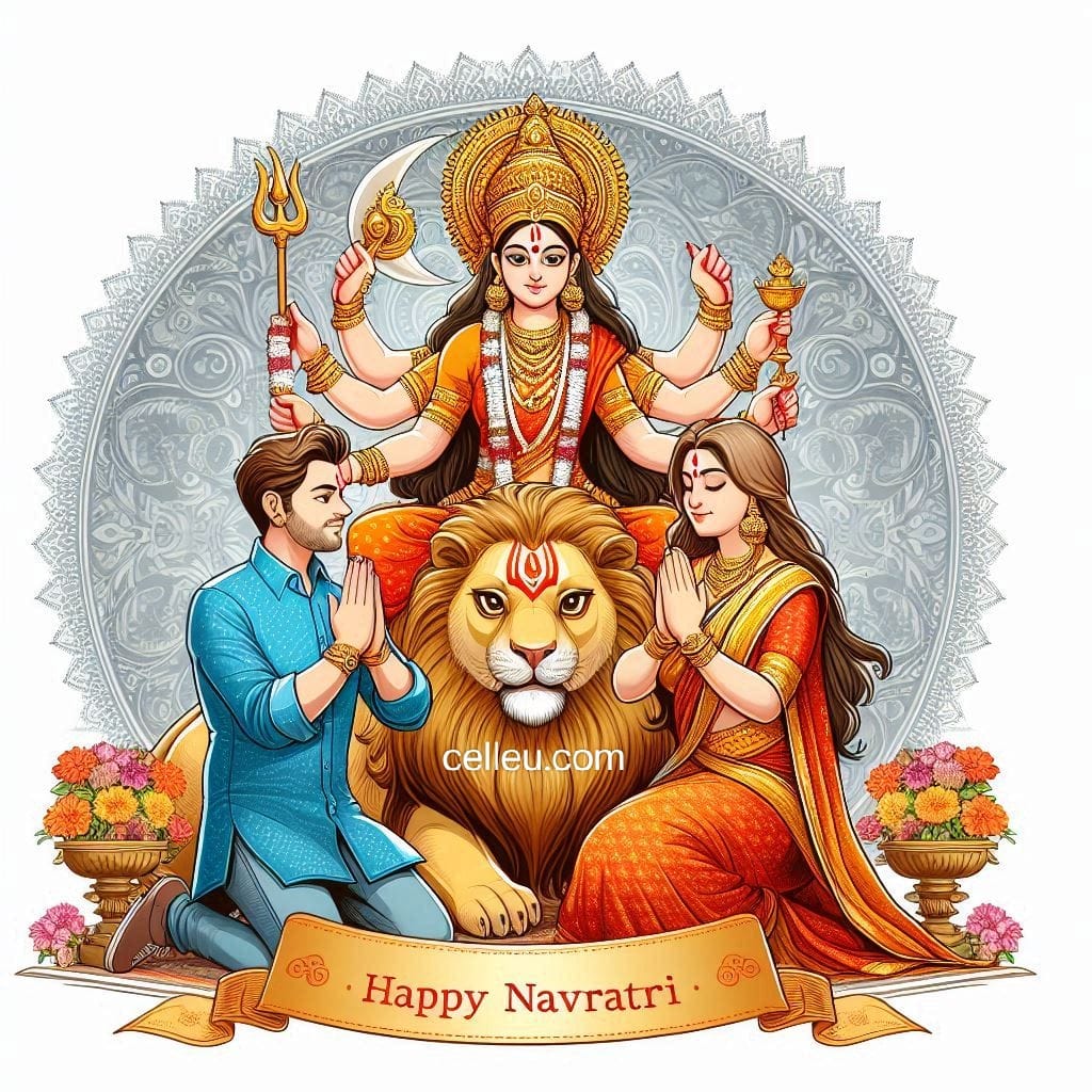 Navaratri AI Photo Editing Prompts For Boy, Girl, Couple 2024. Navratri Ai Images Generator With Bing Image Creators