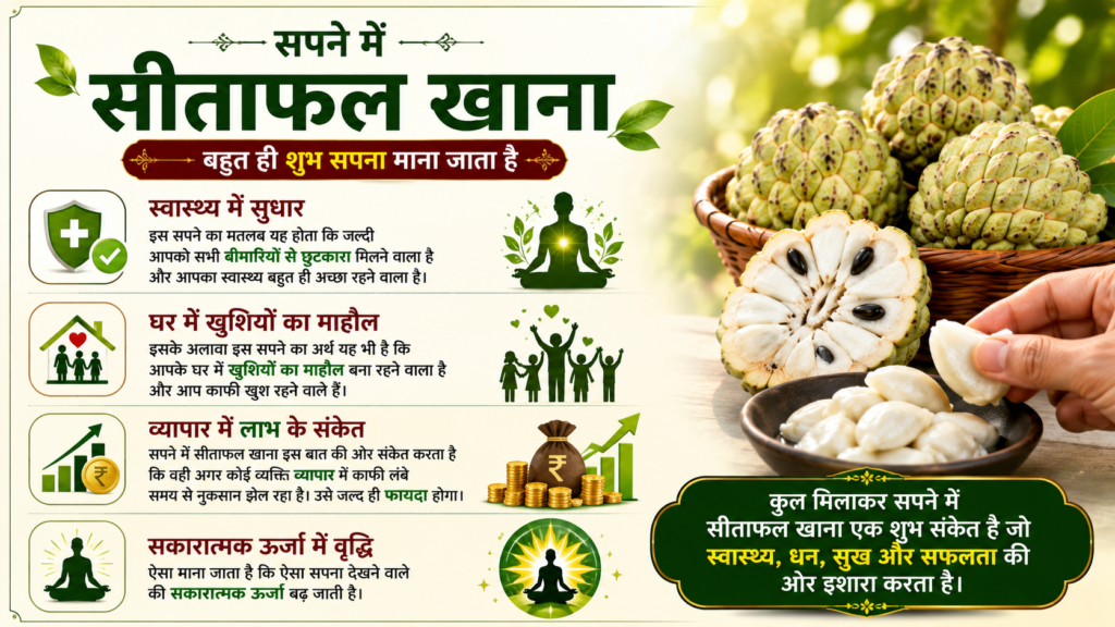 सपने में सीताफल खाना क्या होता है sapne mein sitafal khana